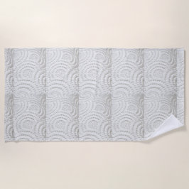 紙タオルプリントフェイク紙ビーチタオル ビーチタオル