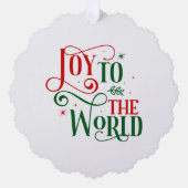 紙ツリーオーナメント オーナメントカード (正面)