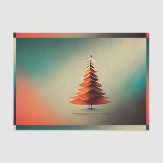 紙ツリー 薄葉紙 (正面)