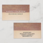 紙テクスチャカラーブロック 名刺 (正面/裏面)