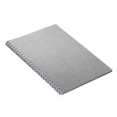 紙テクスチャ請求灰色カラー ノートブック (右側)