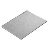 紙テクスチャ請求灰色カラー ノートブック (左側)