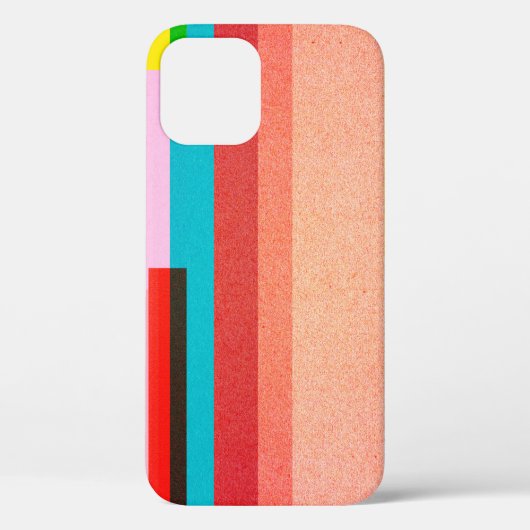 紙テクスチャ – カラフル背景デザイン Case-Mate iPhoneケース (裏面)