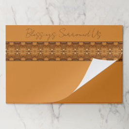 紙テーブルデコール25ピース紙ランチョンマット ペーパーパッド