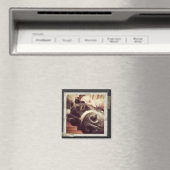 紙テープ付きフレーム古いInstagram写真 マグネット (インサイチュ (食洗機))