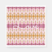 紙デザイナーナプキン水彩パターン スタンダードランチョンナプキン (正面)