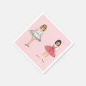 紙ドールパーティーナプキンス スタンダードカクテルナプキン (角)