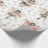 紙ドールプレティースギフトラップ、ラッピング紙 ラッピングペーパー (角)