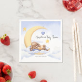 紙ナプキンかわいいバニー。 スタンダードカクテルナプキン (インサイチュ)