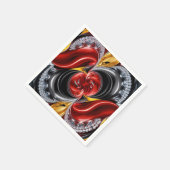 紙ナプキンとドイツの色デザイン スタンダードカクテルナプキン (角)