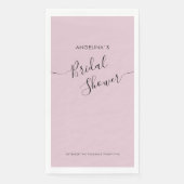 紙ナプキンのブライダルシャワー。 (正面)