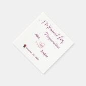 紙ナプキンの準備の時間 スタンダードカクテルナプキン (角)