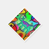 紙ナプキンスお洒落、ドッグナプキンス スタンダードカクテルナプキン (角)