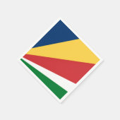 紙ナプキンスとセーシェルカラーデザイン スタンダードカクテルナプキン (角)