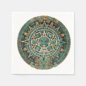 紙ナプキンスアステカグリーン スタンダードカクテルナプキン (正面)