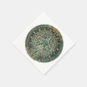 紙ナプキンスアステカグリーン スタンダードカクテルナプキン (角)