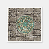 紙ナプキンスアステカ、 スタンダードカクテルナプキン (正面)