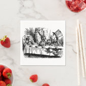 紙ナプキンスイラストレーションアリスインワンダーランド スタンダードカクテルナプキン (インサイチュ)