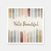 紙ナプキンスストライプズ スタンダードカクテルナプキン (正面)