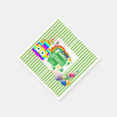 紙ナプキンスハッピーバースデー聖パトリックの日 スタンダードカクテルナプキン (角)