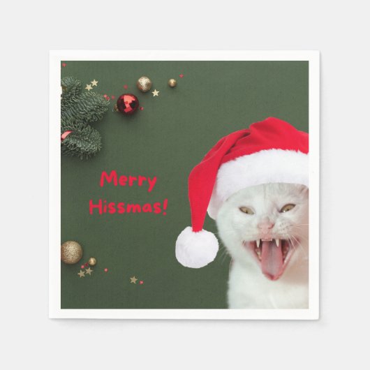 紙ナプキンスメリー、ヒスマス スタンダードカクテルナプキン (正面)