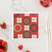 紙ナプキンス円形 スタンダードカクテルナプキン (インサイチュ)