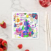 紙ナプキンス10月31誕生日 スタンダードカクテルナプキン (インサイチュ)