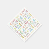 紙ナプキンス3月22誕生日 スタンダードカクテルナプキン (角)