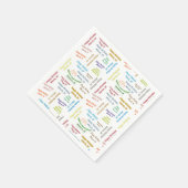 紙ナプキンス3月25誕生日 スタンダードカクテルナプキン (角)