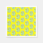 紙ナプキンス、イースターエッグ スタンダードカクテルナプキン (正面)