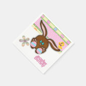 紙ナプキンス、イースターバニーエッグ スタンダードカクテルナプキン (角)