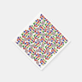 紙ナプキンス、カラー スタンダードカクテルナプキン (角)