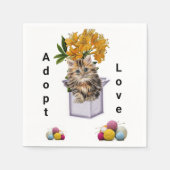 紙ナプキンス、キッテンキャットコンドフローラ スタンダードカクテルナプキン (正面)