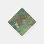 紙ナプキンス：グスタフクリムト：ファームガーデン スタンダードカクテルナプキン (角)