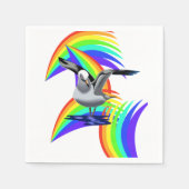 紙ナプキンス、シーガルカラーカラフルズ スタンダードカクテルナプキン (正面)