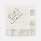 紙ナプキンス、スタンダードカクテル 縁ありカクテルナプキン (正面)