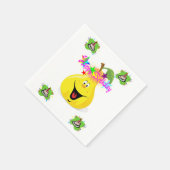 紙ナプキンス、ハッピーバースデーナセケーキ スタンダードカクテルナプキン (角)