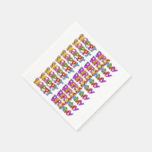 紙ナプキンス、ハッピーバースデーナプキンス スタンダードカクテルナプキン (角)