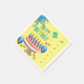 紙ナプキンス、ハッピーバースデー スタンダードカクテルナプキン (角)