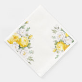 紙ナプキンス – バラ紙ディナーナプキンス (コーナー)