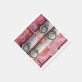 紙ナプキンス、ピンクロック スタンダードカクテルナプキン (角)