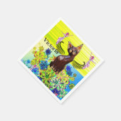 紙ナプキンス、フェアリー・キットンフローラ スタンダードカクテルナプキン (角)