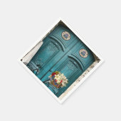 紙ナプキンス、フローラヴィンテージ スタンダードカクテルナプキン (角)