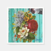 紙ナプキンス、フローラ スタンダードカクテルナプキン (正面)