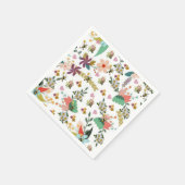 紙ナプキンス、フローラ（昆虫）マルハナバチ スタンダードカクテルナプキン (角)