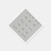 紙ナプキンス、マルティーニグラス スタンダードカクテルナプキン (角)