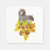 紙ナプキンス、リス スタンダードカクテルナプキン (正面)