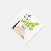 紙ナプキンス、女性成功 スタンダードカクテルナプキン (角)