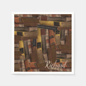 紙ナプキンス、歴史書 スタンダードカクテルナプキン (正面)