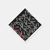 紙ナプキンス、理容師ポールクリッパー スタンダードカクテルナプキン (角)